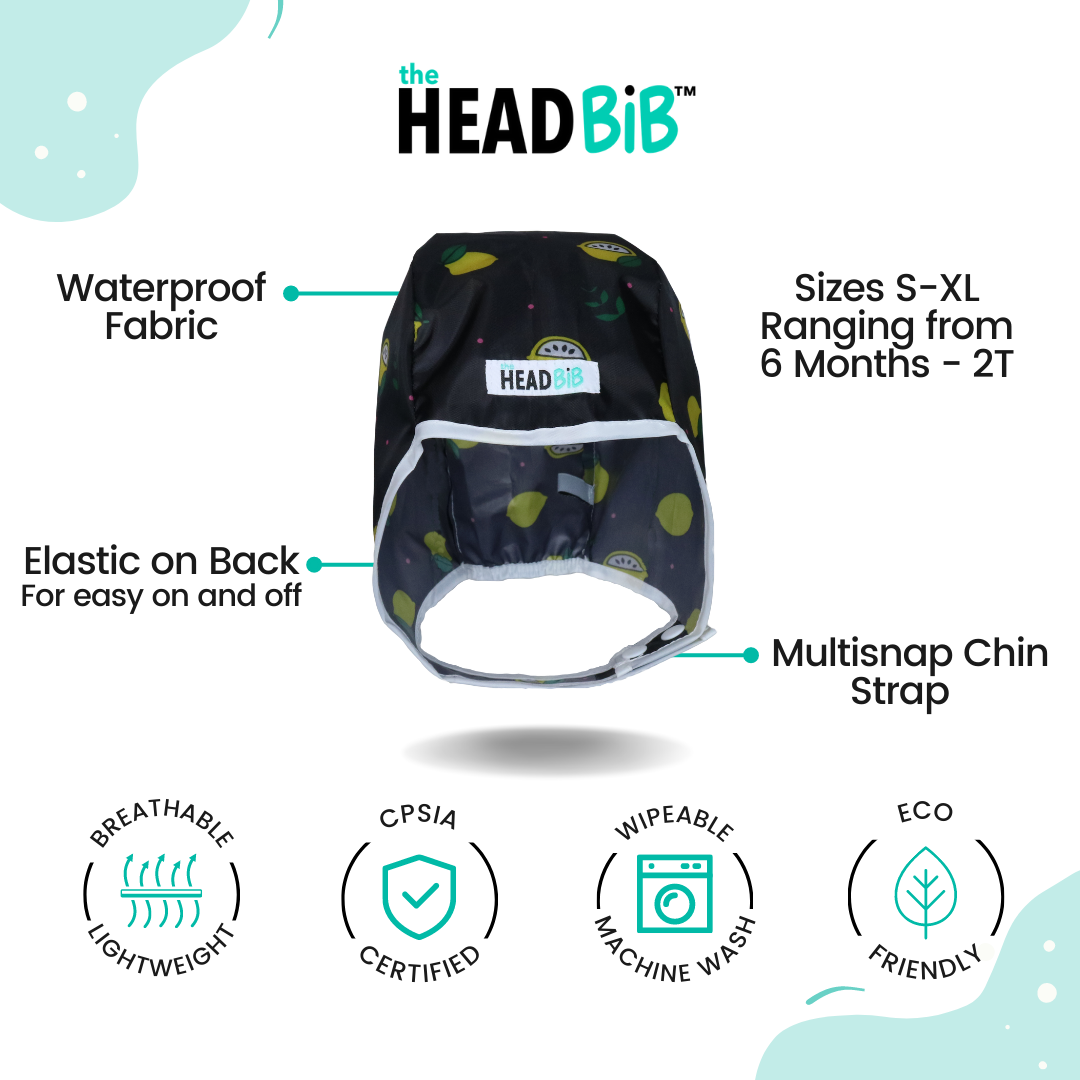 HeadBiB™ & SleeveBiB Set: Lemon